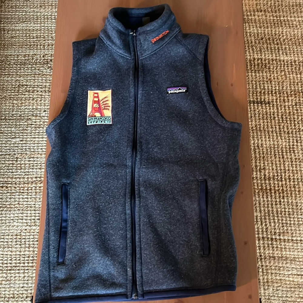 Patagonia fleece vest- Small